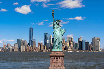 NY Skyline image representing New York City