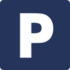 Icon with large letter P